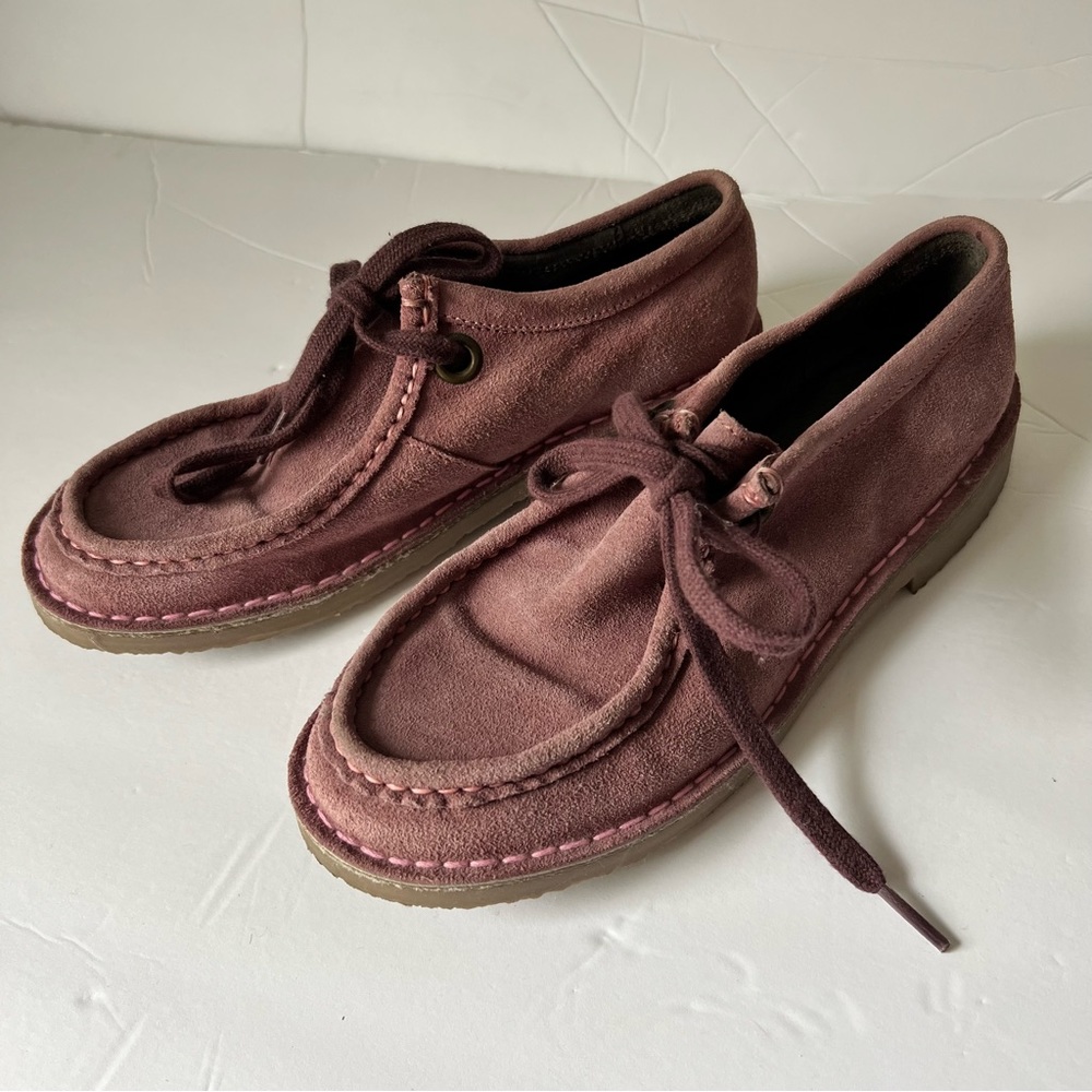Annel purple suede shoes